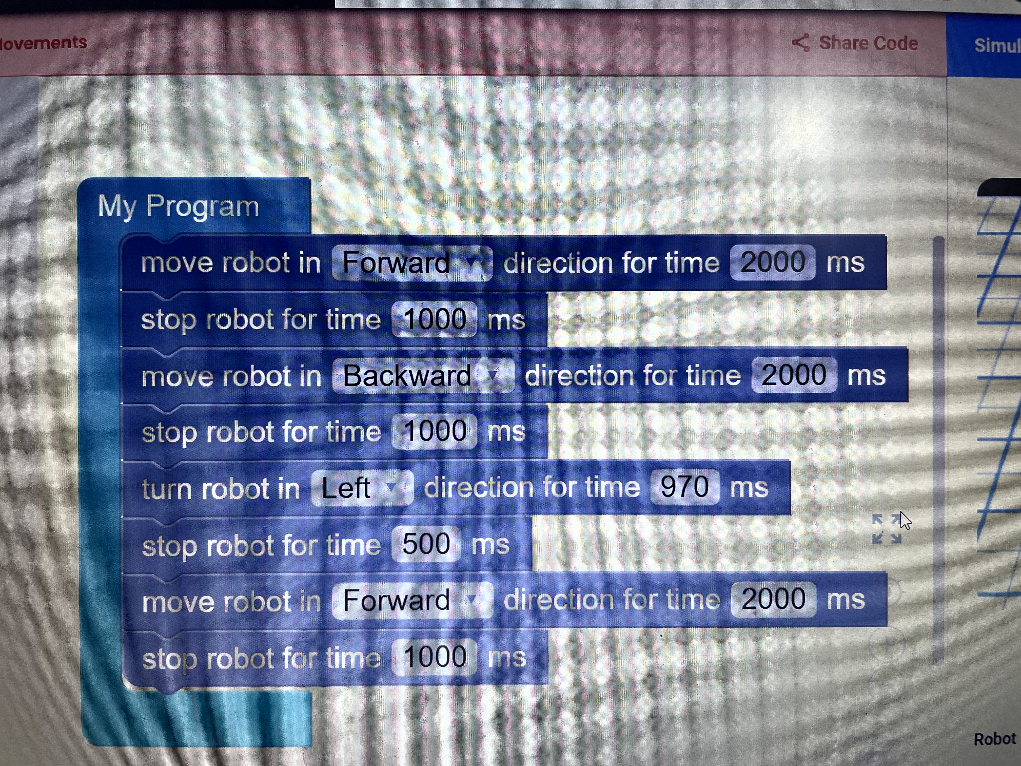 Bot Movements - Avishkaar Project